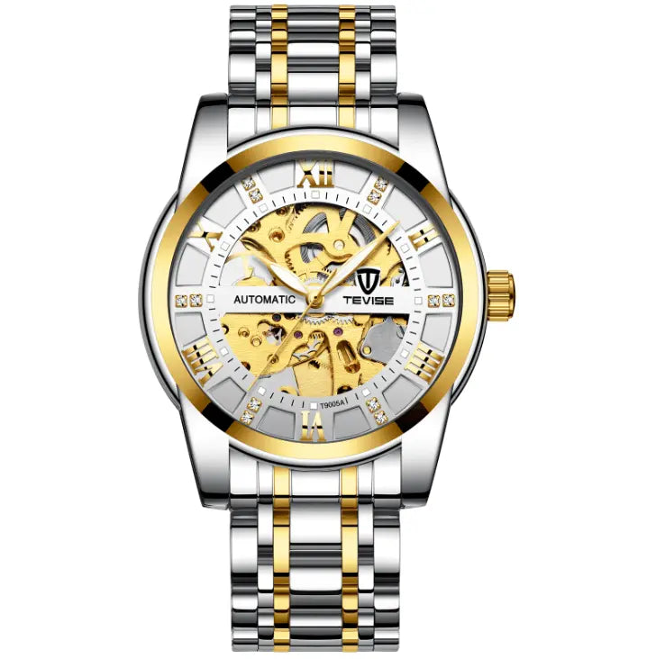 Discover Stylish Men's Automatic Mechanical Watches with Hollow Design - Waterproof Timepieces for Every Occasion - Posadas
