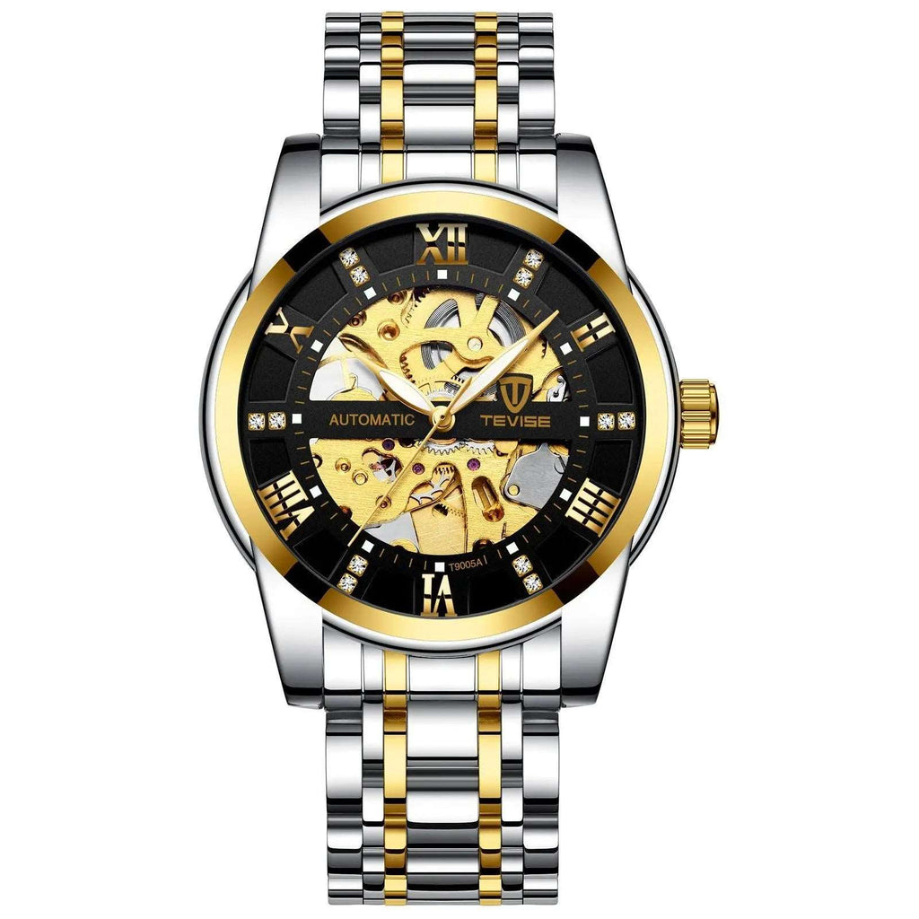 Discover Stylish Men's Automatic Mechanical Watches with Hollow Design - Waterproof Timepieces for Every Occasion - Posadas