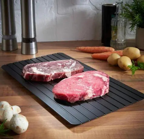 Fast Defrosting Tray Thaw Kitchen Quick Aluminum Thaw Plate - Posadas