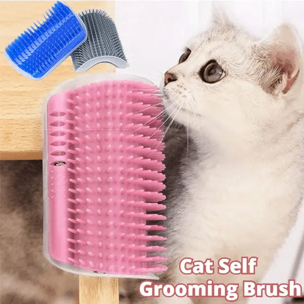 Cat Self-Grooming Brush Pet Wall Rubbing Device - Posadas